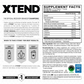 CELLUCOR XTENDÂ® ORIGINAL BCAA 7g 90 Servings Muscle Recovery + Electrolytes