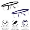 Millennial Essentials Adjustable Protective Safety Glasses with Clear Wrap Around