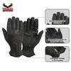 Hugger Ladies Lightly Lined Water Resistant Leather Motorcycle or Driving
