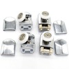Set of 8 Single Shower Door Rollers Runners Wheels Pulleys