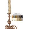 Straw CoverEase Chandelier Chain Cover 6 ft Long Tan