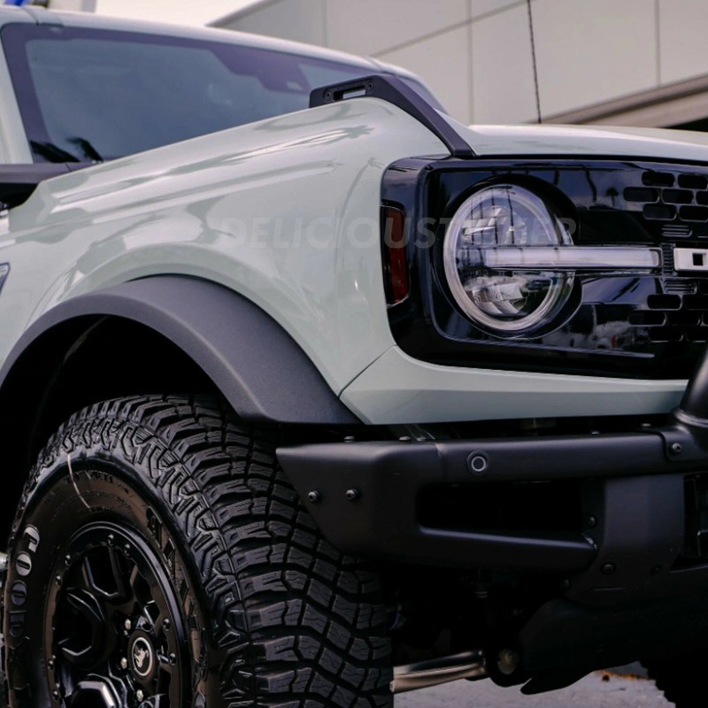 Deliciousticker For 21-25 Bronco Smoke Front Side Markers & 3rd