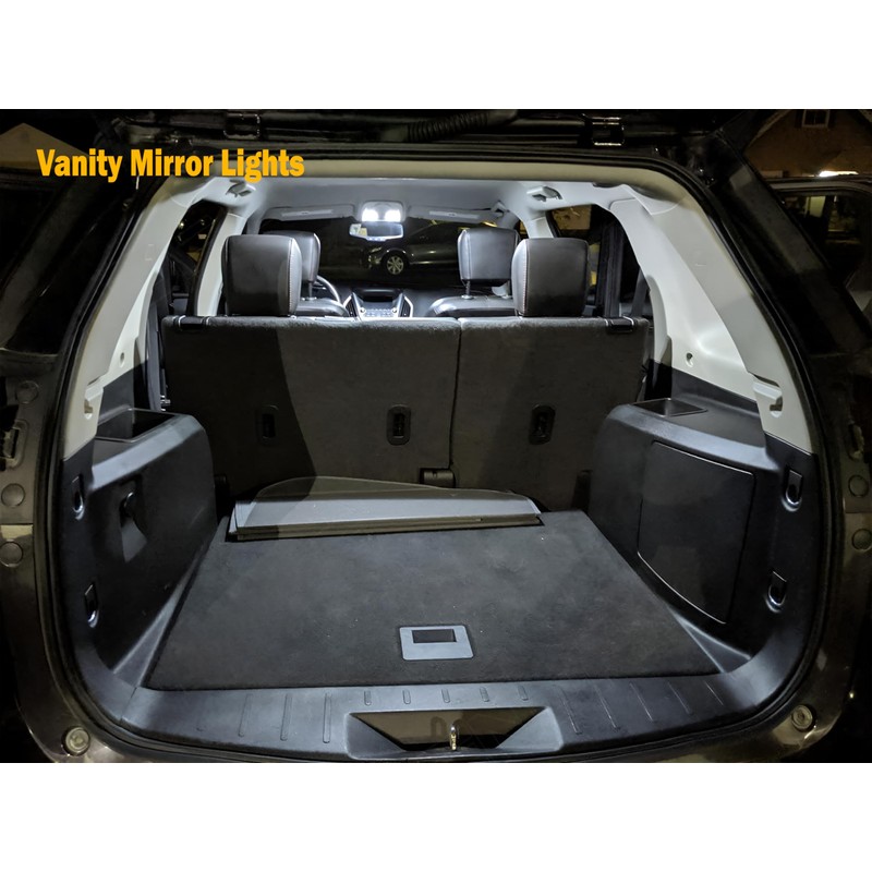 Bllatta 11pcs Super bright White 6000K LED Interior Light Kit