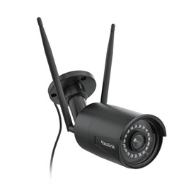 Reolink 2K+ Wired Outdoor Security Camera, 2.4/5GHz WiFi Outdoor Camera, IP67 Weatherproof, Person/Vehicle/Animal Detection with Alarms, 5MP Night Vision, Time Lapse, SD Card Slot, RLC-510WA, Black