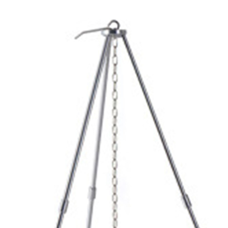 Cooking Tripod Foldable Campfire Tripod with Chain and Carrying Bag