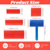 5 Pack Wood Grain Tool,Woodgraining Tool Kit,Texture Pattern with Handle