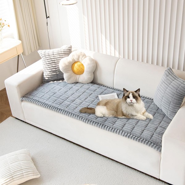 OTOB Dog Couch Cover Washable, Non Slip Sofa Cover for