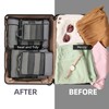BAGAIL 4 Set/6 Set Compression Packing Cubes Travel Accessories Expandable
