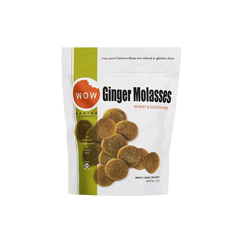 Wow Baking Gluten Free Ginger Molasses, 8 oz