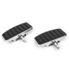 Adjustable Motorcycle Floorboards Rear Passenger Foot Pegs Footboard Pedals Compatible