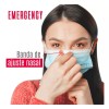 Emergency Tapabocas Tricapa Termosellados Desechables Emergency 50pz
