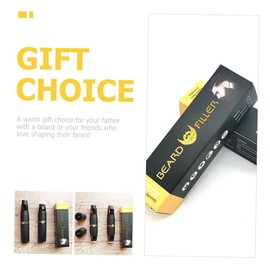 Mikinona 2pcs Professional Beard Filler 2-in-1 Beard Shaping Concealer Stick for Men Shaping Tool