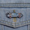 Time Machine Car Lapel Pin Badge Brooch