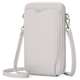 FALAN MULE Small Phone Shoulder Bag, Genuine Leather Women's Cross body Bags Handbag with Card Slots, with Adjustable Wide Strap, Versatile Crossbody Bag for Women with Multiple Pockets, Purse Wallet