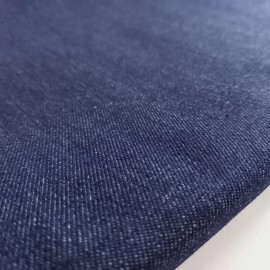 Dark Indigo Blue Woven 12oz Denim Fabric – Cotton Blend 170cm Wide (by The Meter)