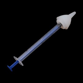 VOANZO Puppy Bottles for Feeding Cat Pill Launcher for Newborn Kittens Dogs Rabbits Small Animals Pet (2 White Nipple+2 Syringes)