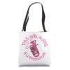 This Girl Plays Euphonium, Female Euphoniumist Brass Player Tote Bag