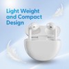 Laser TWS Earbuds White, Wireless, Bluetooth, Charging case, Voice Assistant