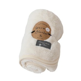 [SWINGPLUS] 4-Way Sheep-Touch Blanket, Compact, Knit Blanket, Nordic Blanket, Cold Protection, Cute, Gift, Warm, Shawl (S(70 x 100), Mocha)