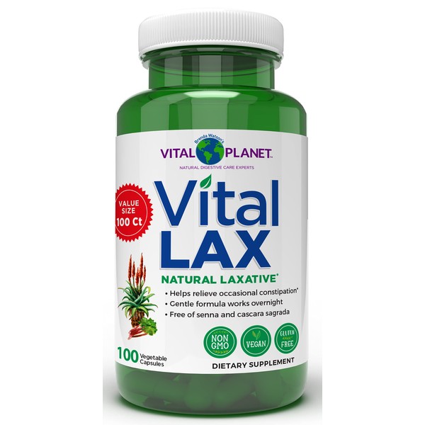 Vital Planet - Vital Lax Natural Laxative Cleanse Supplement for