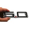 2pcs 5.0 Side Emblems 3D Badge Replacement for 2024 Mustang