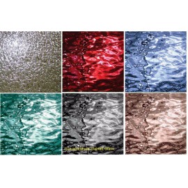 Spectrum 8"x6" - Spectrum glass Silvercoat - Stained Glass sheet or Mosaic Tiles Sheet - S591-1W SC