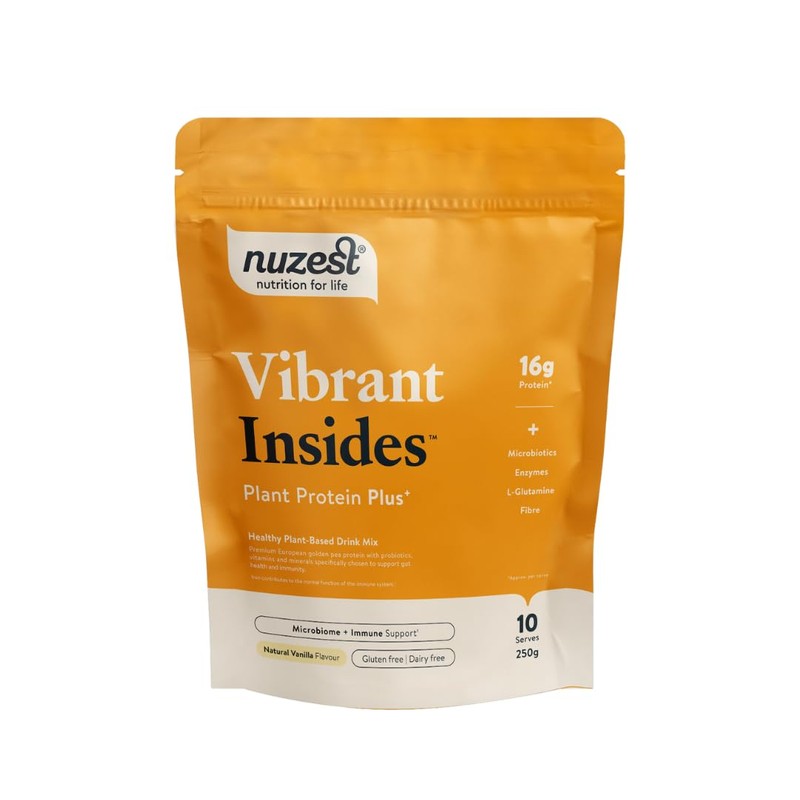Nuzest Protein Plus | Vibrant Insides | Vanilla | Gut