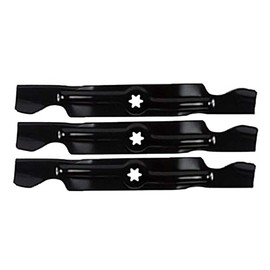 proven part Lawn Mower Blade Set Replacement 50 in. Deck Fits Cub Cadet 742-04053A 942-04053 3 Pk