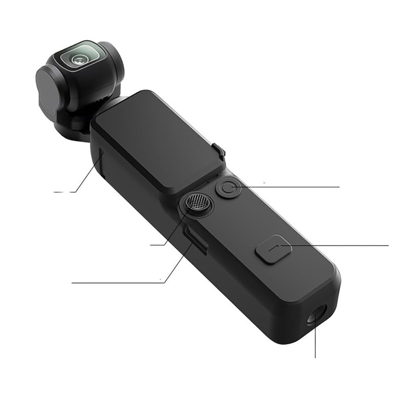 KINOEHOO Protective Case Protective Housing for DJI Osmo Pocket 3