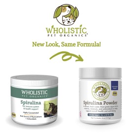 Wholistic Pet Organics Spirulina for Dogs,4 oz.
