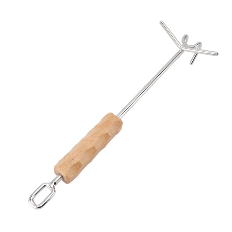 Dutch Oven Lid Lifter Tool Camp Cast Iron Pot Non