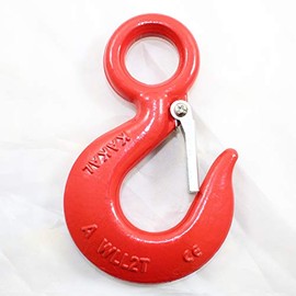 Eyelet Load Hook 2000 kg Load Hook with Eyelet Safety Hook