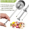Ciieeo 1 Set Retractable Stainless Steel Tea Infuser Spice Filter