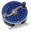 Vintage Classic Fly Fishing Reel,Right/Left Handle Position, Fly Reel (Blue,