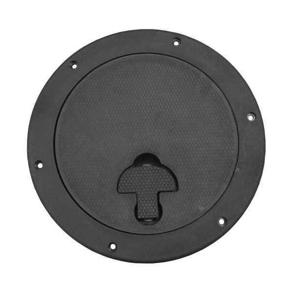 Bomar Hatches G841 Locking Deck Plate 8", Black