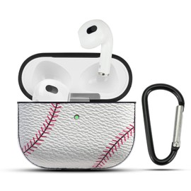 HIDAHE for Men Boys Protective Case for AirPods 3 Generation 2021 Release, Baseball 02