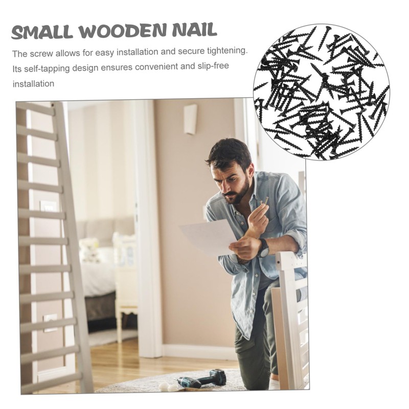 VILLFUL Self Drilling Drywall Screws 100pcs Metal Screws for Wall