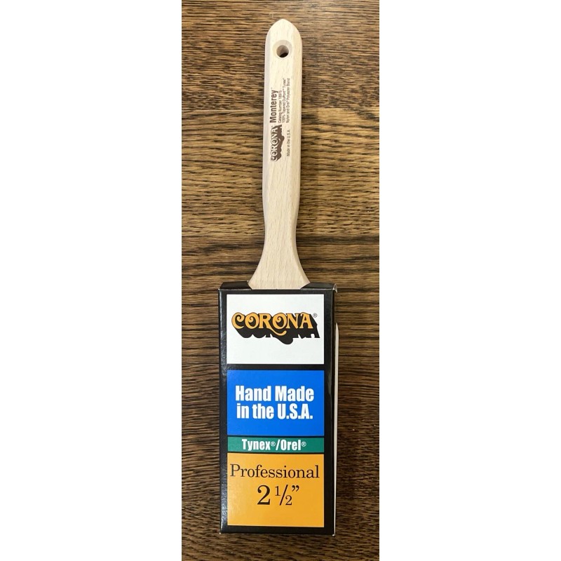 Corona Monterey 2.5” Brush - Straight - Tynex/Orel