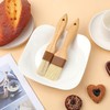 Pastry Brushes Natural Bristle Basting Brushes Kitchen Oil Brushes Baking