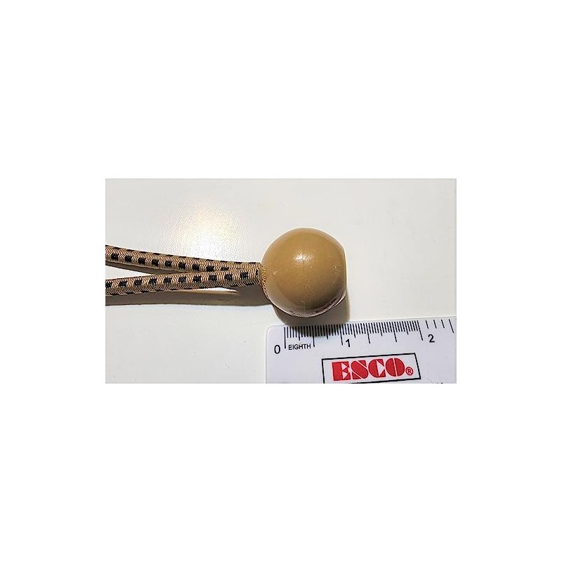 11" Heavy Duty Premium TAN Ball Bungee/BUNGEES 25PC Lot c