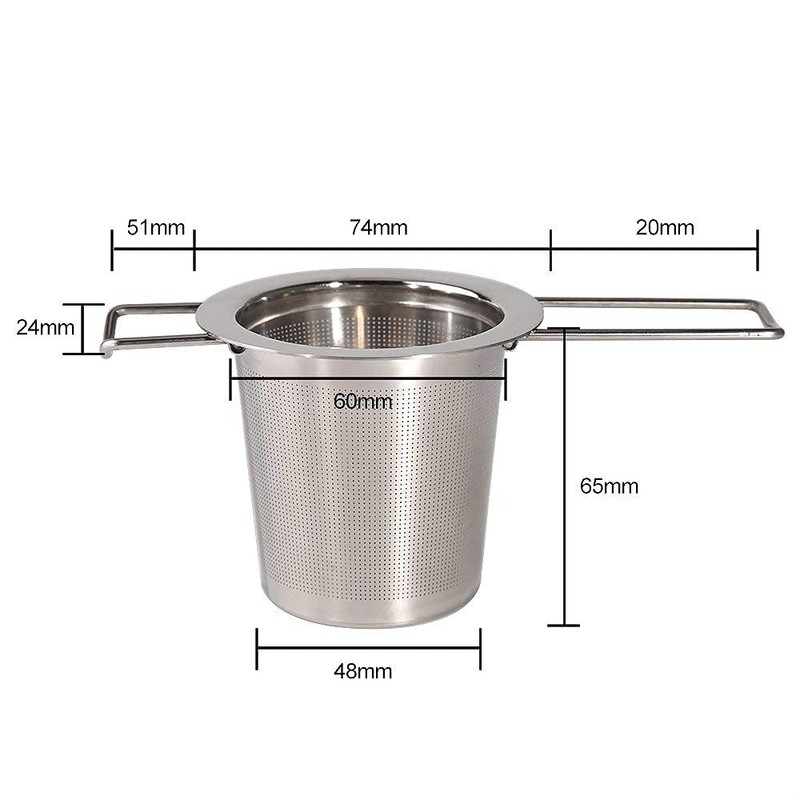 AUSTOR Tea Infuser Stainless Steel Tea Strainer Steeper Filter with