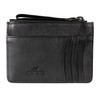 BRAUN BÜFFEL Capri Leather Credit Card Holder 12 cm, black,