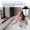 1068204 Pop Up Bathtub Drain Stopper, with 3/8'' Thread Studs