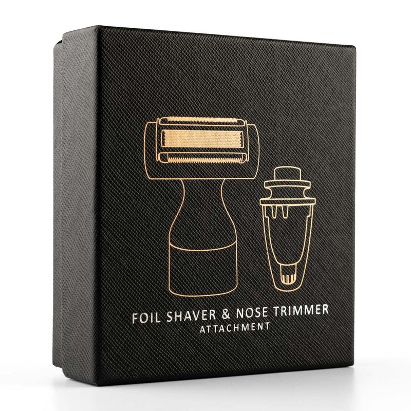 Foil Shaver and Nose Trimmer Attachment Bundle for Pitbull, Butterfly