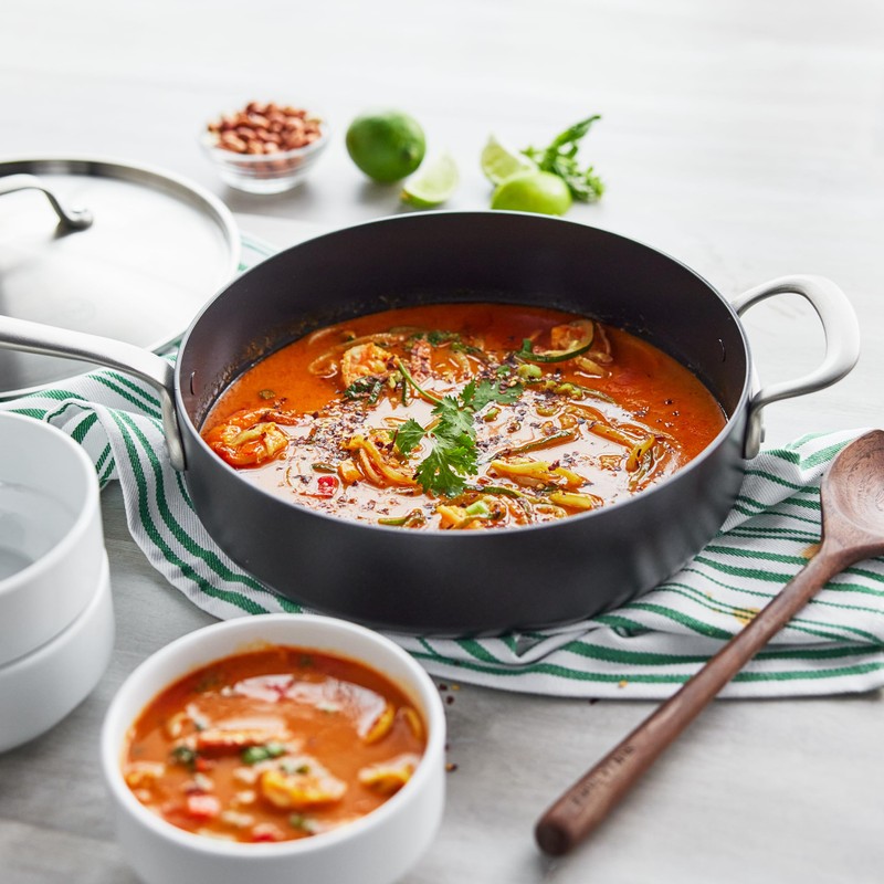GreenPan Craft Noire 4.5QT Saute Pan with Lid and Helper
