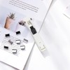 Boxkat 1 Pcs Portable Recyclable Handheld Paper Clam Clip Dispenser
