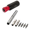 Mayhew Tools 51011C 11-in-1 Multi-Bit Screwdriver, Black/Red, Carded