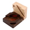 Wooden Magic Secret Puzzle Box Present Brain Teaser Lock Box