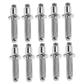 Gatuida 10pcs Tungsten Steel Trekking Pole Tips End Tips for Hiking Walking Sticks and Climbing Poles Heavy Duty Replacement Accessories