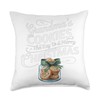 Grandma's Cookies The key to Merry Christmas Throw Pillow